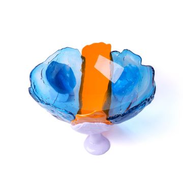 Big Collina Extra Colour XL - Clear Light Blue, Matt Pumpkin And Matt Lilac by corsi design - view 3