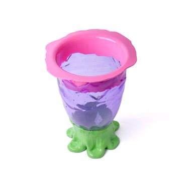 Flower Vase - Pink, Clear Lilac, Apple by corsi design - view 3