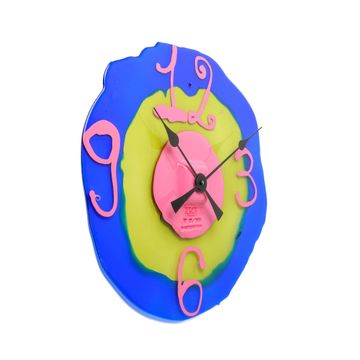 Watch Me L - Clear Blue, Bottle Green And Matt Pink by corsi design - view 2