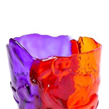 Twins C Vase - Clear Orange, Purple by corsi design - view 6