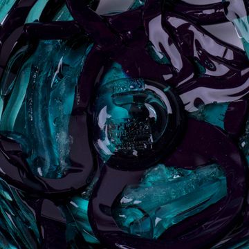 Tutti Frutti II Special Basket  S - Clear Aqua, Matt Aubergine by corsi design - view 4