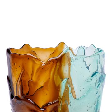 Twins C Vase - Aqua, Brown by corsi design - view 5