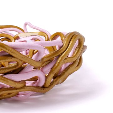 Tutti Frutti II Special Basket - Pastel Pink, Gold by corsi design - view 4