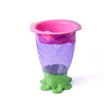 Flower Vase - Pink, Clear Lilac, Apple by corsi design - view 2