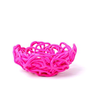 Tutti Frutti II Special Basket - Fluo Fuchsia by corsi design - view 2