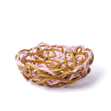 Tutti Frutti II Special Basket L - Pastel Pink, Gold by corsi design - view 2