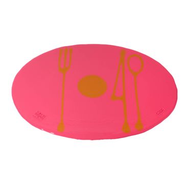 Table-Mates - Matt Fuchsia And Matt Ochre by corsi design - view 2