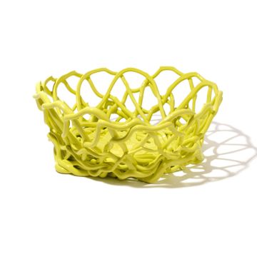 Tutti Frutti II Basket - Matt Fluo Yellow by corsi design - view 3