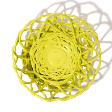 Tutti Frutti II Basket - Matt Fluo Yellow by corsi design - view 2