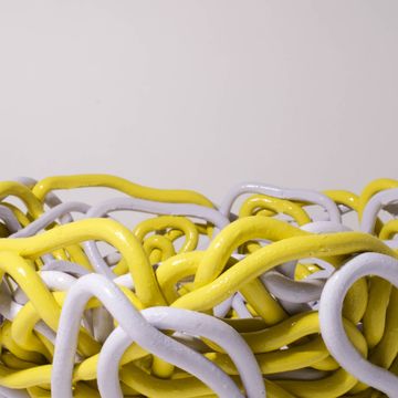 Tutti Frutti II Special Basket - Lilac, Fluo Yellow by corsi design - view 5
