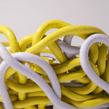 Tutti Frutti II Special Basket - Lilac, Fluo Yellow by corsi design - view 6