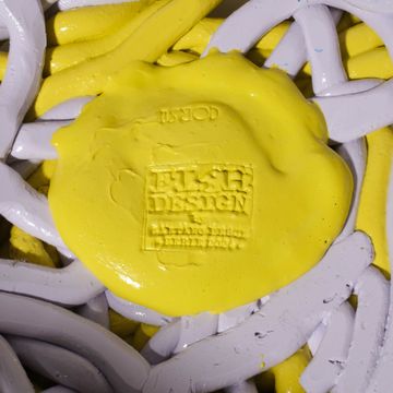 Tutti Frutti II Special Basket - Lilac, Fluo Yellow by corsi design - view 4