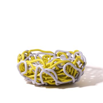 Tutti Frutti II Special Basket - Lilac, Fluo Yellow by corsi design - view 2