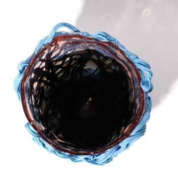Spaghetti Special Vase Extra Colour - Light Ruby, Fumè, Light Blue by corsi design - view 5