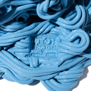 Spaghetti Special Vase Extra Colour - Light Ruby, Fumè, Light Blue by corsi design - view 6