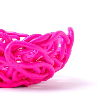 Tutti Frutti II Special Basket - Fluo Fuchsia by corsi design - view 4