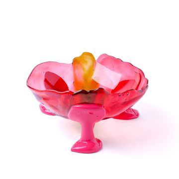 Big Collina Extra Colour M - Clear Light Fuchsia, Brown, Matt Fuchsia 2 by corsi design - view 2