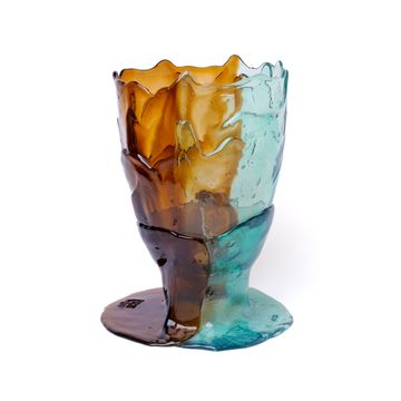 Twins C Vase - Aqua, Brown by corsi design - view 2