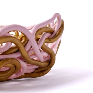Tutti Frutti II Special Basket L - Pastel Pink, Gold by corsi design - view 4