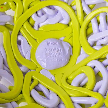 Tutti Frutti II Special Basket  M - Matt Lilac, Fluo Yellow by corsi design - view 5