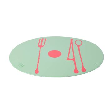 Table-Mates - Matt Mint And Matt Dark Salmon by corsi design - view 2