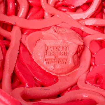 Tutti Frutti II Basket Special S - Red Sorbet, Dark Salmon by corsi design - view 5