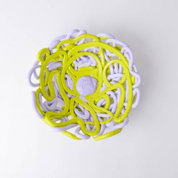 Tutti Frutti II Special Basket  M - Matt Lilac, Fluo Yellow by corsi design - view 4