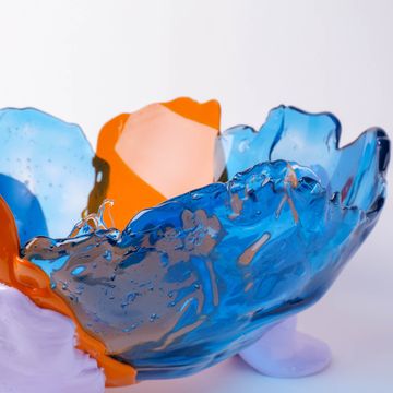 Big Collina Extra Colour XL - Clear Light Blue, Matt Pumpkin And Matt Lilac by corsi design - view 5