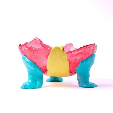 Big Collina Extra Colour L - Clear Light Fuchsia, Pastel Yellow, Turquoise by corsi design - view 3