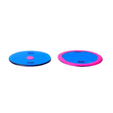 Set of 2 Table-Mates Small - Clear Celestial Blue, Fluo Fuchsia by corsi design - view 3