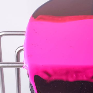 Triple Play Coffee Table XL High - Clear Fumè, Fluo Fuchsia, Brown by corsi design - view 6