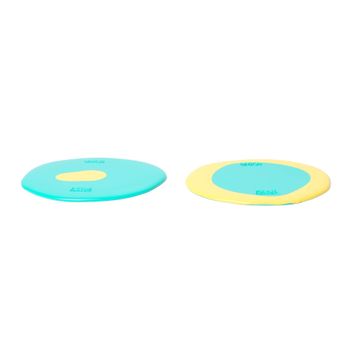 Table-Mates Small Set of Two - Turquoise, Pastel Yellow by corsi design - view 3