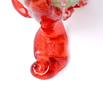Clear Special Vase - Matt Mint And Antique Pink by corsi design - view 4