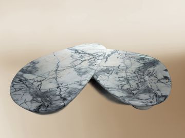 Caracole Marble Center Table by Dovain Studio - view 4