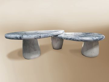 Caracole Marble Center Table by Dovain Studio - view 3
