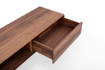 Fawn Lowboard - Two Drawers, Walnut by GAZZDA - view 9
