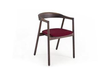 Muna Chair - Smoked Oak, Upholstered by GAZZDA - view 9