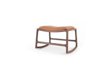 Dedo Footstool - Walnut by GAZZDA - view 2