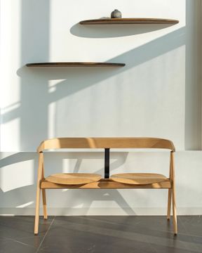 Ava Bench - Oak by GAZZDA - view 9