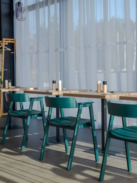 Flip Chair - Oak, Green by GAZZDA - view 3