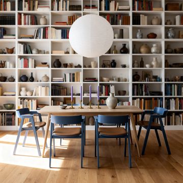 Flip Chair - Oak, Blue by GAZZDA - view 3