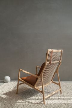 Dedo Lounge Chair - Oak by GAZZDA - view 9