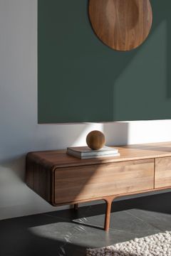 Fawn Lowboard - Three Drawers, Walnut by GAZZDA - view 5