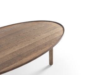 Mu Coffee Table - Smoked Oak by GAZZDA - view 9