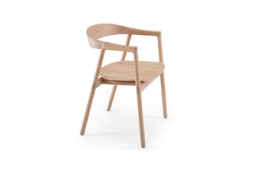 Muna Chair - Oak, Veneer Seat by GAZZDA - view 7
