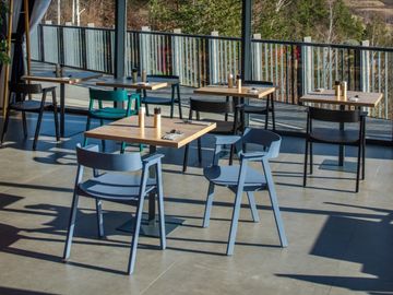 Flip Chair - Oak, Blue by GAZZDA - view 6