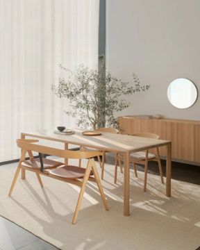 Ava Bench - Oak by GAZZDA - view 5