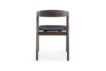 Muna Chair - Smoked Oak, Upholstered by GAZZDA - view 7