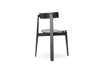 Nora Chair - Lacquered Oak, Veneer Seat by GAZZDA - view 2