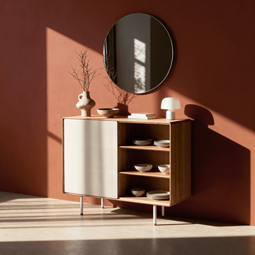 Fina Highboard - Off-White by GAZZDA - view 4